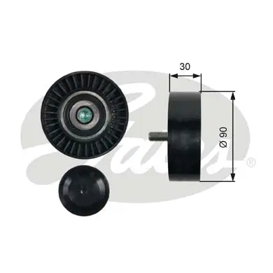DA TENSIONERS T36479 DRIVEALIGN MV IDLER Gates 