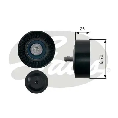 DA TENSIONERS T36483 DRIVEALIGN MV IDLER Gates 
