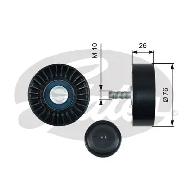 DA TENSIONERS T36485 DRIVEALIGN MV IDLER Gates 