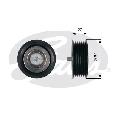 DA TENSIONERS T36487 DRIVEALIGN MV IDLER Gates 