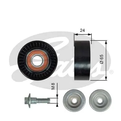 DA TENSIONERS T36493 DRIVEALIGN MV IDLER Gates 