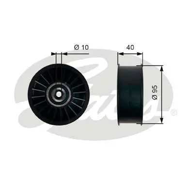 DriveAlign® Idler Pulley T36500 FLEETRUNNER MV IDLER 