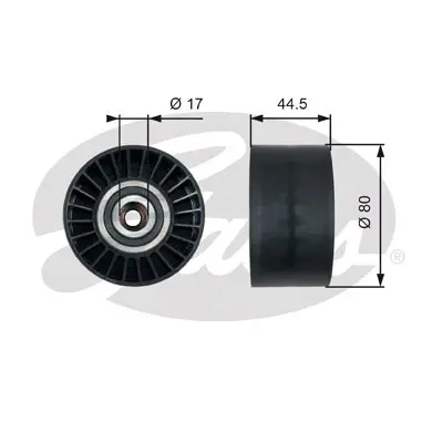DriveAlign® Idler Pulley T36509 FLEETRUNNER MV IDLER 