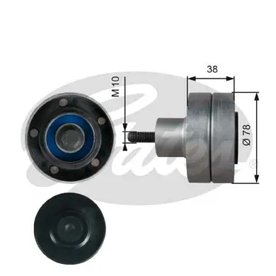 DriveAlign® Idler Pulley T36528 FLEETRUNNER MV IDLER 