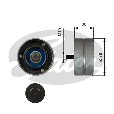 DriveAlign® Idler Pulley T36529 FLEETRUNNER MV IDLER 
