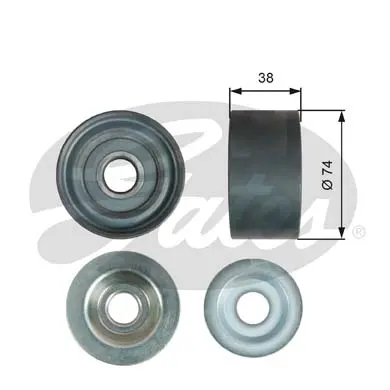 DriveAlign® Idler Pulley T36535 FLEETRUNNER MV IDLER 
