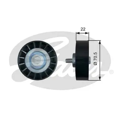 DA TENSIONERS T36607 DRIVEALIGN MV IDLER Gates 