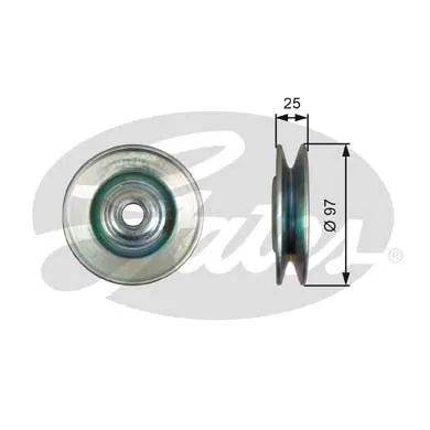 DriveAlign® Idler Pulley T36615 DRIVEALIGN MV IDLER 