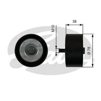 DriveAlign® Idler Pulley T36623 FLEETRUNNER MV IDLER 