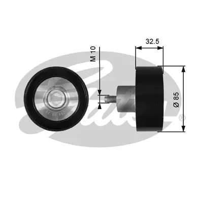 DriveAlign® Idler Pulley T36625 FLEETRUNNER MV IDLER 