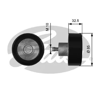DriveAlign® Idler Pulley T36629 FLEETRUNNER MV IDLER 