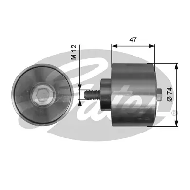 DriveAlign® Idler Pulley T36637 FLEETRUNNER MV IDLER 