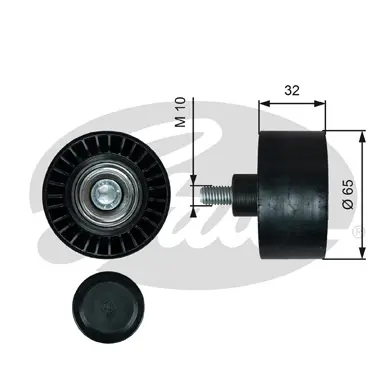 DA TENSIONERS T36728 DRIVEALIGN MV IDLER Gates 