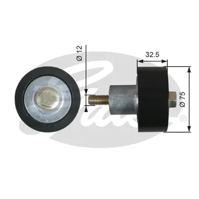 DriveAlign® Idler Pulley T36738 FLEETRUNNER MV IDLER 