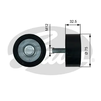 DriveAlign® Idler Pulley T36741 FLEETRUNNER MV IDLER 