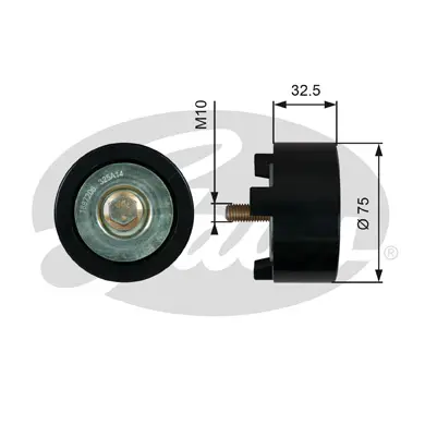 DriveAlign® Idler Pulley T36746 FLEETRUNNER MV IDLER 