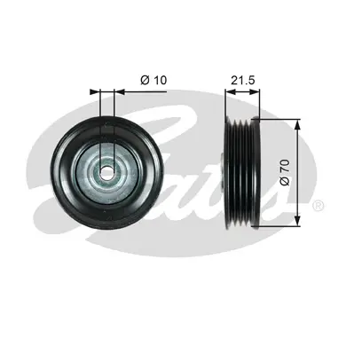 DA TENSIONERS T36747 DRIVEALIGN MV IDLER Gates 