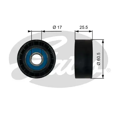 DA TENSIONERS T36754 DRIVEALIGN MV IDLER Gates 
