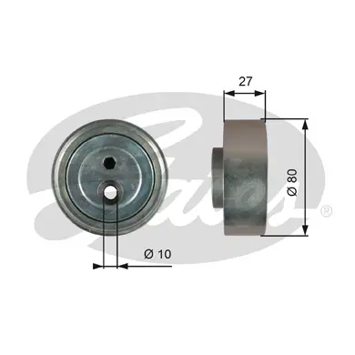 DA TENSIONERS T36755 DRIVEALIGN MV IDLER Gates 