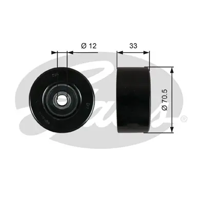 DA TENSIONERS T36762 DRIVEALIGN MV IDLER Gates 