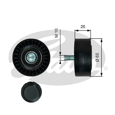 DA TENSIONERS T36766 DRIVEALIGN MV IDLER Gates 