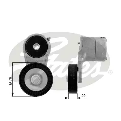DA TENSIONERS T38212 DRIVEALIGN MV TENS Gates 