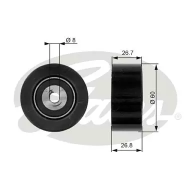 DA TENSIONERS T38280 DRIVEALIGN MV IDLER Gates 