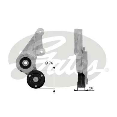 DA TENSIONERS T38304 DRIVEALIGN MV TENS Gates 