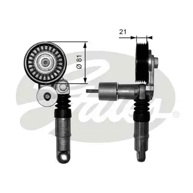 DA TENSIONERS T38306 DRIVEALIGN MV TENS Gates 