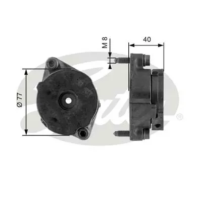 DA TENSIONERS T38345 DRIVEALIGN MV TENS Gates 