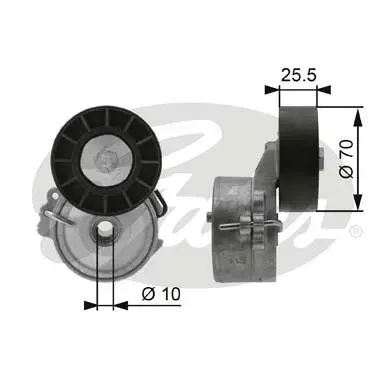 DA TENSIONERS T38392 DRIVEALIGN MV TENS Gates 