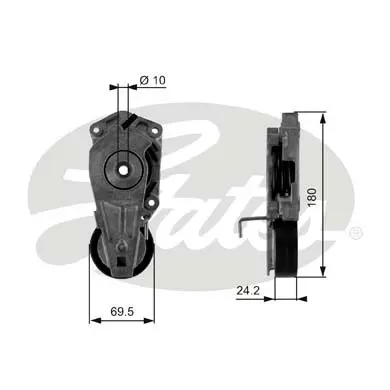 DA TENSIONERS T38405 DRIVEALIGN MV TENS Gates 
