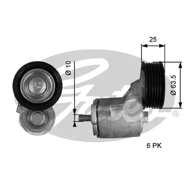 DA TENSIONERS T38414 DRIVEALIGN MV TENS Gates 