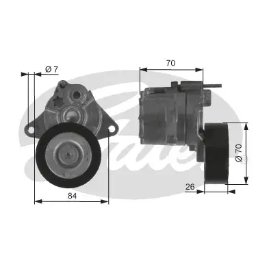 DA TENSIONERS T38415 DRIVEALIGN MV TENS Gates 