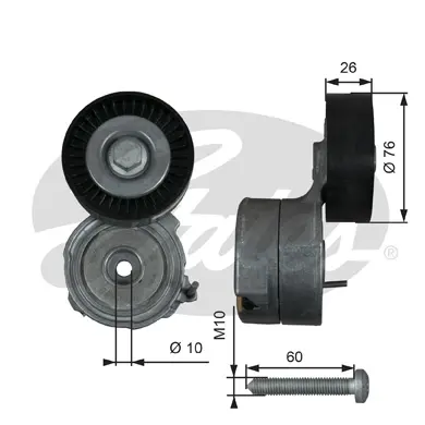 DA TENSIONERS T38423 DRIVEALIGN MV TENS Gates 