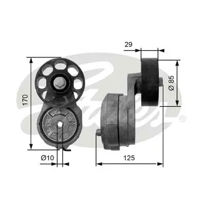 DA TENSIONERS T38425 DRIVEALIGN MV TENS Gates 