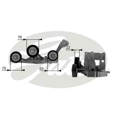 DA TENSIONERS T38429 DRIVEALIGN MV TENS Gates 