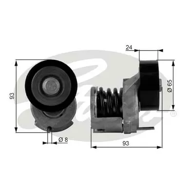 DA TENSIONERS T38439 DRIVEALIGN MV TENS Gates 