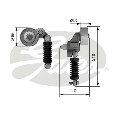 DA TENSIONERS T38481 DRIVEALIGN MV TENS Gates 