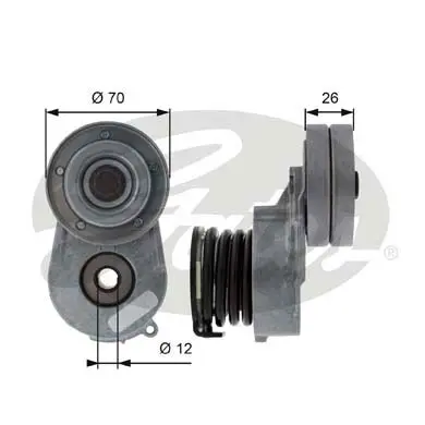 DA TENSIONERS T38496 DRIVEALIGN MV TENS Gates 