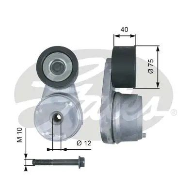 DA TENSIONERS HEAVY DUTY T38508 FLEETRUNNER MV TENS Gates 
