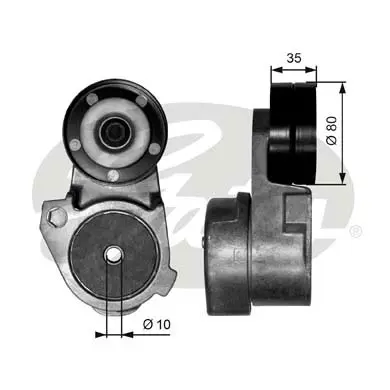 DA TENSIONERS HEAVY DUTY T38563 FLEETRUNNER MV TENS Gates 