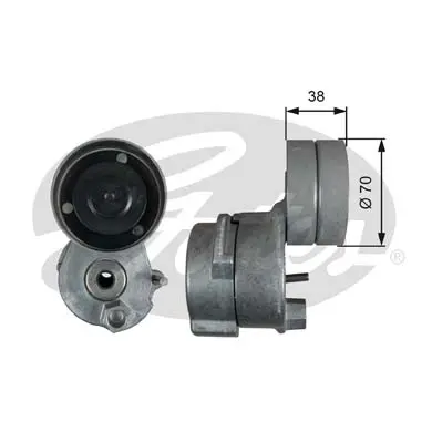 DA TENSIONERS HEAVY DUTY T38680 FLEETRUNNER MV TENS Gates