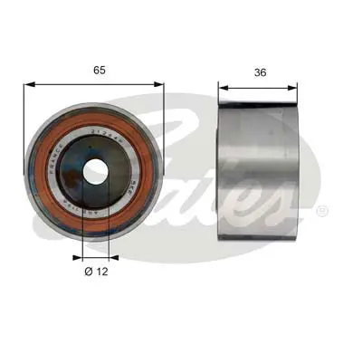 DriveAlign® Tensioner Pulley T38709 FLEETRUNNER MV TENS 