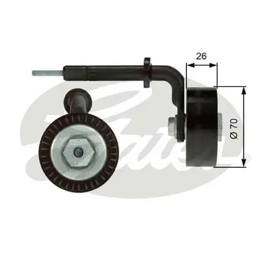 DA TENSIONERS T39005 DRIVEALIGN MV TENS Gates 