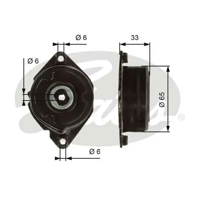 DA TENSIONERS T39013 DRIVEALIGN MV TENS Gates 