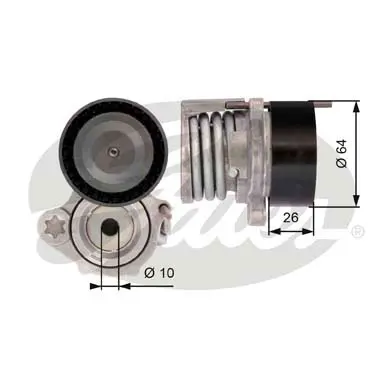 DA TENSIONERS T39016 DRIVEALIGN MV TENS Gates 
