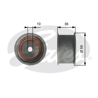 PG tensioners T41227 POWERGRIP IDLER Gates 