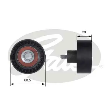 PG tensioners T41233 POWERGRIP IDLER Gates 