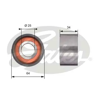 PG tensioners T41234 POWERGRIP TENSIONER Gates 